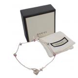 Gucci Blind for Love Silver Bracelet