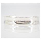 Tiffany & Co. 1837 Silver Cuff Bangle