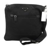 Prada Black Nylon Shoulder Bag