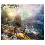 Dorothy Discovers The Emerald City by Kinkade Dorothy Discovers The Emerald City by Kinkade