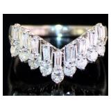 Platinum 1.00 ct Natural VS Brilliant Diamond Ring Platinum 1.00 ct Natural VS Brilliant Diamond Ring