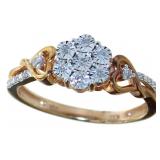 Antique Style Diamond Cluster Ring Antique Style Diamond Cluster Ring
