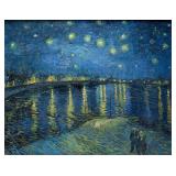 Starry Night Over The Rhone by Vincent Van Gogh Starry Night Over The Rhone by Vincent Van Gogh