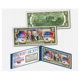 Biden Vs Trump Legal Tender $2 Biden Vs Trump Legal Tender $2