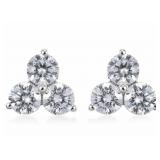 Tiffany Style 2.52 ct VS Lab Diamond Earrings Tiffany Style 2.52 ct VS Lab Diamond Earrings