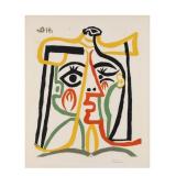 Pablo Picasso T�te de femme Limited Edition Pablo Picasso T�te de femme Limited Edition