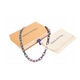 Louis Vuitton Monogram Collier Chain Necklace Louis Vuitton Monogram Collier Chain Necklace
