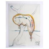 Salvador Dali Melting Clock LTD EDT Lithograph Salvador Dali Melting Clock LTD EDT Lithograph