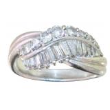 Platinum Natural 1.04 ct Brilliant Diamond Ring Platinum Natural 1.04 ct Brilliant Diamond Ring