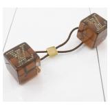 Louis Vuitton Hair Cube Tie Louis Vuitton Hair Cube Tie