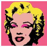 Marilyn Monroe Pink c.1967 Canvas by Andy Warhol Marilyn Monroe Pink c.1967 Canvas by Andy Warhol