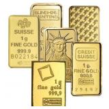 1 Gram - Gold Bar (Bar is our choice) 1 Gram - Gold Bar (Bar is our choice)