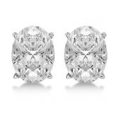 14kt Gold 3.00 ct Oval Lab Diamond Stud Earrings 14kt Gold 3.00 ct Oval Lab Diamond Stud Earrings