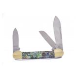 Hen & Rooster Abalone Gunboat Knife Hen & Rooster Abalone Gunboat Knife