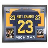 Autographed 2023 Natl Champs Wolverines Jersey Autographed 2023 Natl Champs Wolverines Jersey