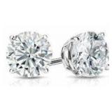 14k Gold 5.03 ct Round Brilliant Lab Diamond Studs 14k Gold 5.03 ct Round Brilliant Lab Diamond Studs