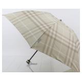 Burberry Check Folding Umbrella Burberry Check Folding Umbrella