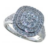 10kt Gold Cushion Cut 1.00 ct Diamond Ring 10kt Gold Cushion Cut 1.00 ct Diamond Ring