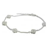 Brilliant 1.50 ct Lab Diamond Station Bracelet Brilliant 1.50 ct Lab Diamond Station Bracelet