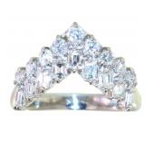 Platinum 1.00 ct Natural VS Brilliant Diamond Ring Platinum 1.00 ct Natural VS Brilliant Diamond Ring