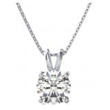 14kt Gold Brilliant 2.00+ ct Lab Diamond Pendant 14kt Gold Brilliant 2.00+ ct Lab Diamond Pendant