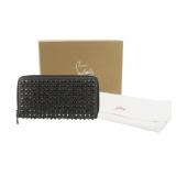 Christian Louboutin Panettone Spiked Zippy Wallet Christian Louboutin Panettone Spiked Zippy Wallet