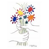 Bouquet of Peace c.1958 Canvas by Pablo Picasso Bouquet of Peace c.1958 Canvas by Pablo Picasso