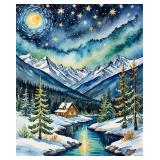 Winter in the Rockies I LTD EDT by Van Gogh LTD Winter in the Rockies I LTD EDT by Van Gogh LTD