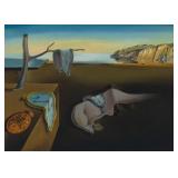 The Persistence of Memory Canvas by Salvador Dali The Persistence of Memory Canvas by Salvador Dali