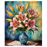 Stargazer Lily Bouquet I LTD EDT by Van Gogh LTD Stargazer Lily Bouquet I LTD EDT by Van Gogh LTD