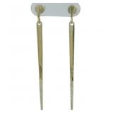 10kt Gold XX-Large 1/5 ct Diamond Drop Earrings 10kt Gold XX-Large 1/5 ct Diamond Drop Earrings