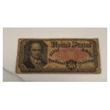 50 Cent Fractional Currency 50 Cent Fractional Currency