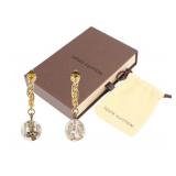 Louis Vuitton Resin Bubbles Inclusion Earrings Louis Vuitton Resin Bubbles Inclusion Earrings