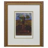 Luther Burbank Framed Giclee by Frida Kahlo Luther Burbank Framed Giclee by Frida Kahlo