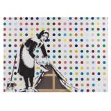 Keep It Spotless c. 2007 Giclee Canvas by Banksy Keep It Spotless c. 2007 Giclee Canvas by Banksy