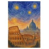 Rome Starry Skyline LTD EDT by Studio Van Gogh Rome Starry Skyline LTD EDT by Studio Van Gogh