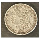 1900 New Orleans Mint Morgan Silver Dollar Coin
