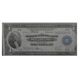 1918 $1 PA Federal Reserve Bank Note