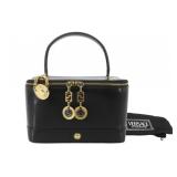 Versace Sunburst Leather Vanity Bag