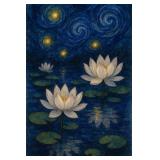 Lotus at Midnight I LTD EDT by Studio Van Gogh