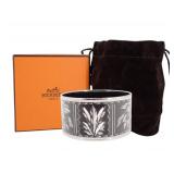 Hermes Enamel Bangle Bracelet