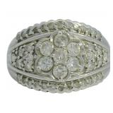 Platinum 1.06 ct Natural Brilliant Diamond Ring