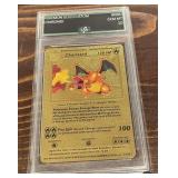 Pokï¿½mon Gold Custom Charizard Card