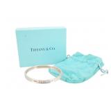 Tiffany & Co. Silver 1837 Narrow Cuff Bracelet