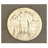 No Date Standing Liberty Quarter