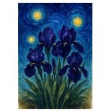 Iris Night Symphony I LTD EDT by Studio Van Gogh