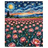 Starry Peony Field I  EDT by Van Gogh Limited