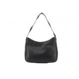 BALENCIAGA Black Leather HoBo Shoulder Bag
