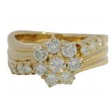 18kt Gold 3/4 ct Natural Brilliant VS Diamond Ring