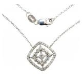 10kt Gold 1/2 ct Diamond Designer Necklace